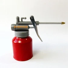 250ml Metal high Pressure Oiler Lubrication Oil can Grease Gun Sewing Machine