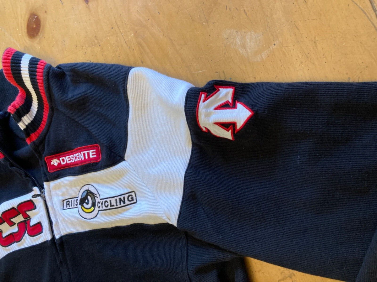 Veste sweat zippé équipe de france de football vintage taille XL blanche - Vêtements