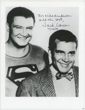 Jack Larson Jimmy Olsen Superman Autographed Signed 8x10 Photo AMCo COA 25911
