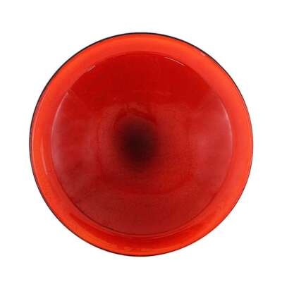 ACHLA Crackle Glass Bowl Red - CGB-09R