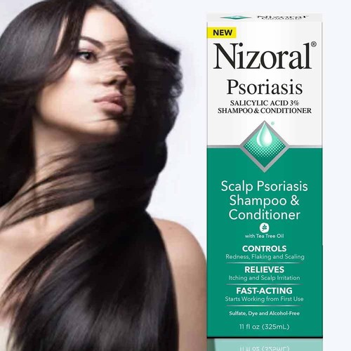Nizoral Hair Shampoo & Conditioner 11 FlOz Scalp Psoriasis Salicylic