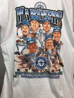Vtg 1995 Seattle Mariners Mlb Playoffs 