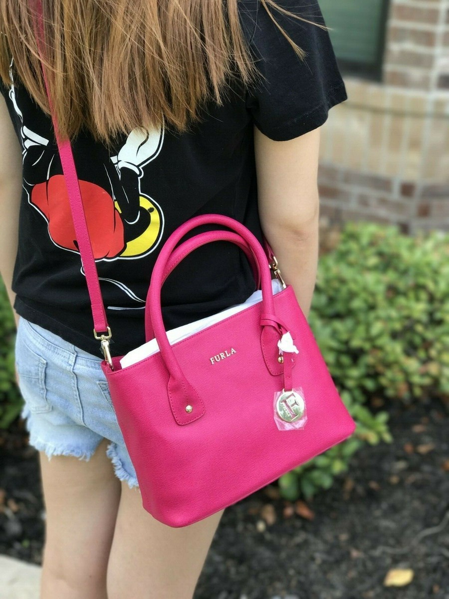 FURLA Saffiano Lthr Small Josi Tote/CROSS body Bag MULTI FURLA Saffiano Lthr Small Josi Tote/CROSS body Bag MULTI