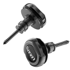 LEKATO Guitar Strap Locks Locking Bass Quick Release f/ Electric Acoustic Guitar