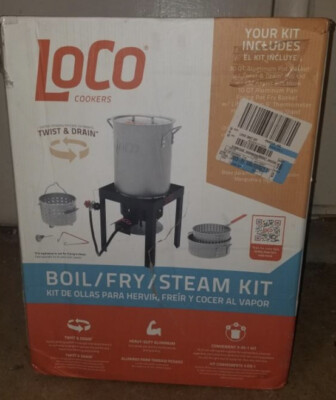 #ad LoCo Cookers 30 Qt Propane Boil Fry amp; Steam Kit $70.00