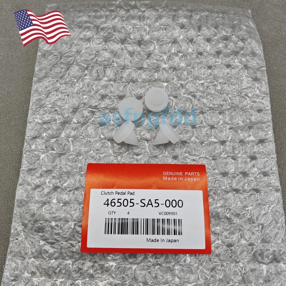 NUEVO 4X Embrague de freno Pedal Tope Pastilla de parada para Honda Civic Accord 46505-SA5-000 Foto 4 de 4