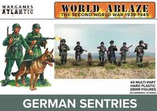 Wargames Atlantic 28mm German Sentries