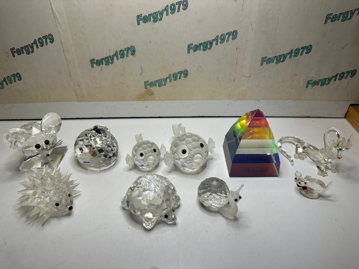 ★スワロフスキーNISSAY 1990年 クリスタルボール Swarovski Crystal Collection 1980-1990's. Original Boxes. Just