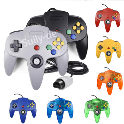 Retro 64-Bit N64-Controller Kabelgebundener Gamepad Joystick für N64 Console DHL