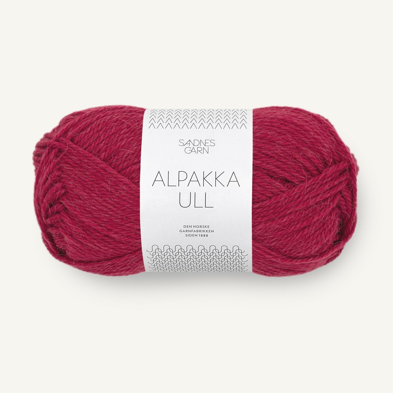 Alpakka Wool By Sandnes Garn - Rumba Red (4255) - 50 G / Approx. 100 M Wool