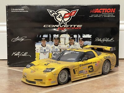 2001 Dale Earnhardt Goodwrench Corvette C5R Rolex 24 Daytona Raced RCCA 1/18