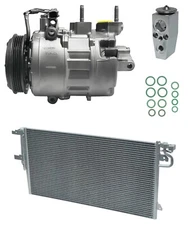 RYC Reman AC Compressor Kit W/ Condenser E012A Fits Lincoln MKC 2.0L 2.3L 2017