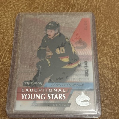 2020-21 Synergy Exceptional Young Stars #EY24 Elias Pettersson /749
