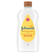 Johnson's Baby Oil, Mineral Oil Enriched With She  Cocoa Butter, 20 fl. oz