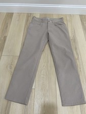 Peter Millar Pants Mens 31x30 Beige Eb66 Twill Performance Golf Wicking Chino