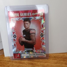 2025 Panini Donruss Elite Series Rookies Rookie Dillon Gabriel Browns #ESR-DGL