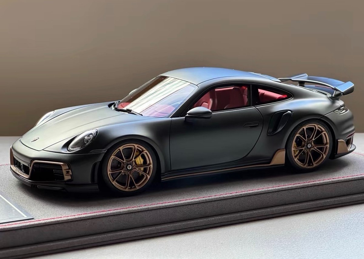 Porsche 911 Turbo S TECHART (Matt Charcoal Met) [Davis & Giovanni