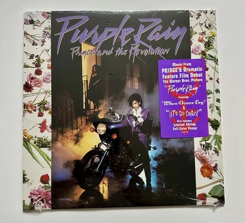 Prince & The Revolution – Purple Rain LP 1984 Sealed WB - OG Shrink Hype Sticker