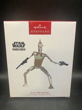 2022 Hallmark Keepsake Star Wars  IG-11 and Grogu  Ornament - NEW