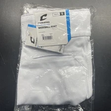 Champro Youth Triple Crown 2.0 Baseball Pants  White Size Youth Small NWT 