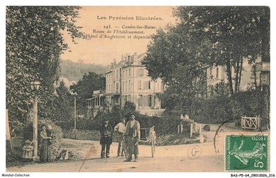 BASP5-0631-64 - Les Pyrénées Illustrées - CAMBO-LES-BAINS - Route de l'etab