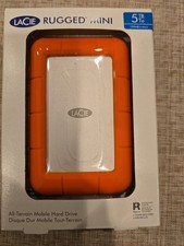 NEW LaCie Rugged Mini 5TB Portable External Hard Drive USB 3.0 HDD