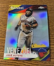 2021 Topps Chrome Beisbol Venezuela Jose Altuve - Houston Astros #B-4 MLB