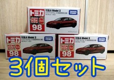 Takara Tomy Tomica No.98 Tesla Model 3 First Special Edition Set of 3