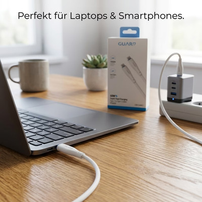 USB C auf USB C Ladekabel 0,6m 1m 2m Kabel 60W Schnellladekabel Datenkabel