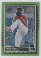 2025 Panini Donruss Optic Green Velocity Prizm 144/149 Jairo Iriarte #22 ew1