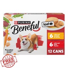 Purina Beneful Wet Dog Food Chicken Beef Variety Pack 12 x 5.5 oz Cans 6.79 per gallon