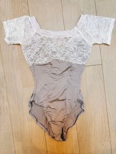 Chacott Lace Leotard S Ballet Dance Soft Fabric Used