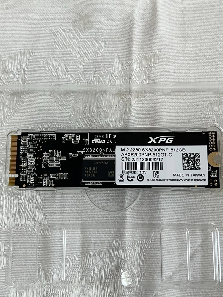 XPG SX8200 Pro M.2 2280 PCIe Gen 3x4 SSD 512GB - Image 3 of 4