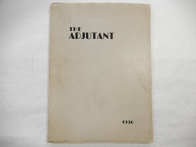 #ad #ad Yearbook Hill Military Academy Portland Oregon 1936 The Adjutant Paperback $49.95
