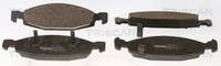 Triscan Bremsbelagsatz Scheibenbremse 8110 80527 FüR Jeep Cherokee 2 Wj Wg Crd