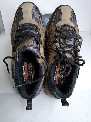 Skechers Selmen Enago Men 8.5 Hiking Shoes Tan Brown Black Waterproof Relaxed Skechers Waterproof Hiking Shoe - Relaxed Fit Selmen Enago  main image 4