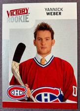 2009-10 Upper Deck Victory Rookie #247 Yannick Weber Montreal Canadiens RC