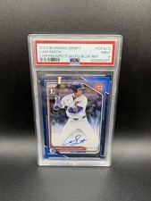 2024 Bowman Draft Cam Smith 1st Bowman True Blue Auto /150 PSA 9 #CPACS