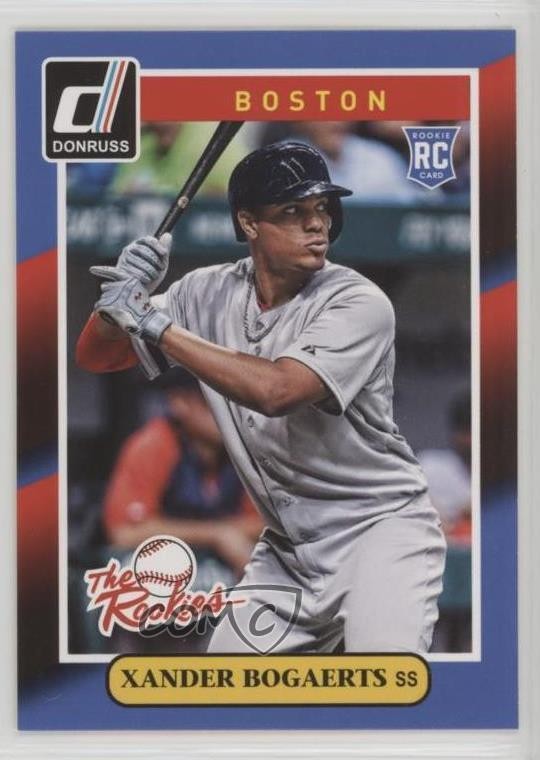 2014 Panini Donruss The Rookies Xander Bogaerts #8 RC 0b0