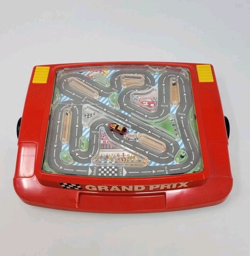 Vintage Racing Car Battery Power Hand Held Game Grand Prix Works