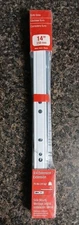 Richelieu Euro Slide 14" 350mm 3/4 Extension Side Mount Drawer White NEW