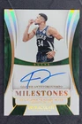 2024-25 Panini Immaculate Giannis Antetokounmpo Milestones Signatures Auto /20