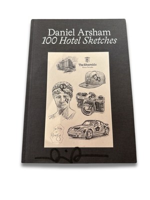 Daniel Arsham Signed Book - 100 Hotel Sketches | eBay