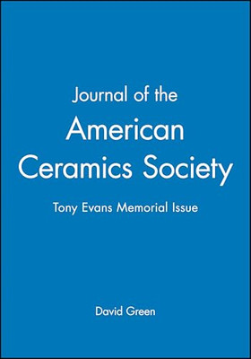 Journal of the American Ceramics Society: Tony Evans Me - Paperback NEW David Gr