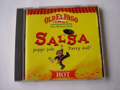 Werbe CD Salsa Musik  Old El Paso Fine Mexican Food  ''Salsa Hot '' 14 Party Hits