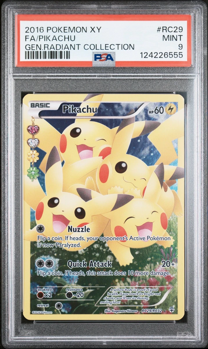 Pikachu Pokémon TCG Generations Individual Collectible Card Game