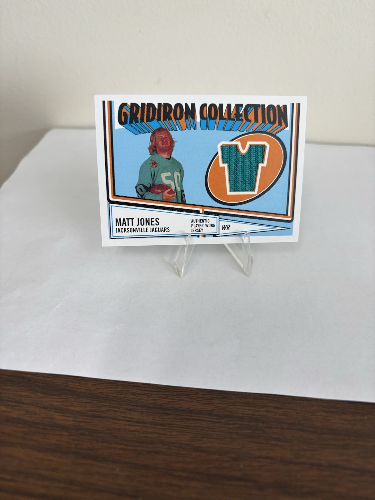 Matt Jones Topps Heritage Gridiron Collection Relic #GCRMJ Base