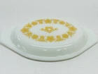 PYREX Butterfly Gold 1 1/2 Qt. Oval Casserole Lid Only #943-C 2
