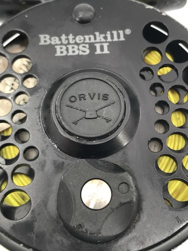 Mulinello da pesca a mosca Orvis Battenkill BBS II nero con custodia - Foto 16 di 17