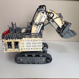 Lego Liebherr R 9800 Technic 42100 Crane Set Rc Instructions Light Kit no Box